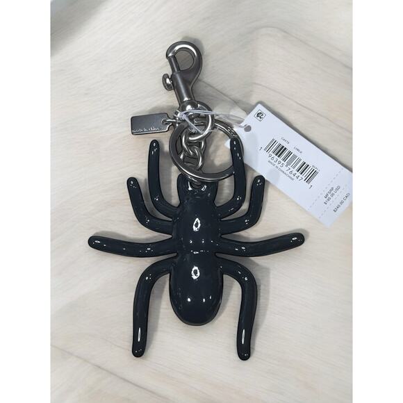 NWT Coach CAX79 Limited Edition Spider Bag Charm Keychain - Picture 2 of 4